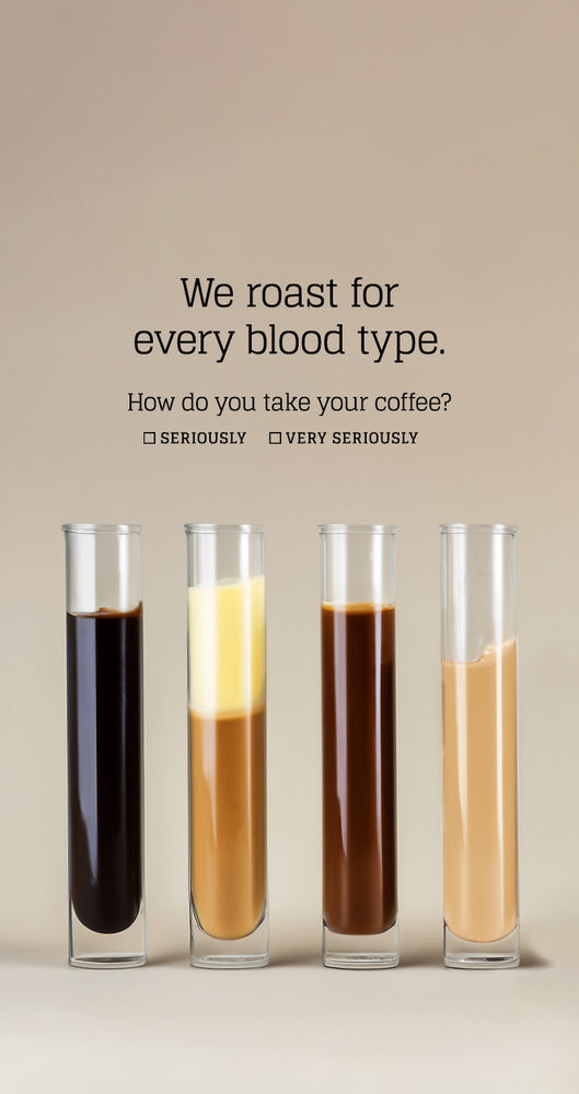 we roast for every blood type
